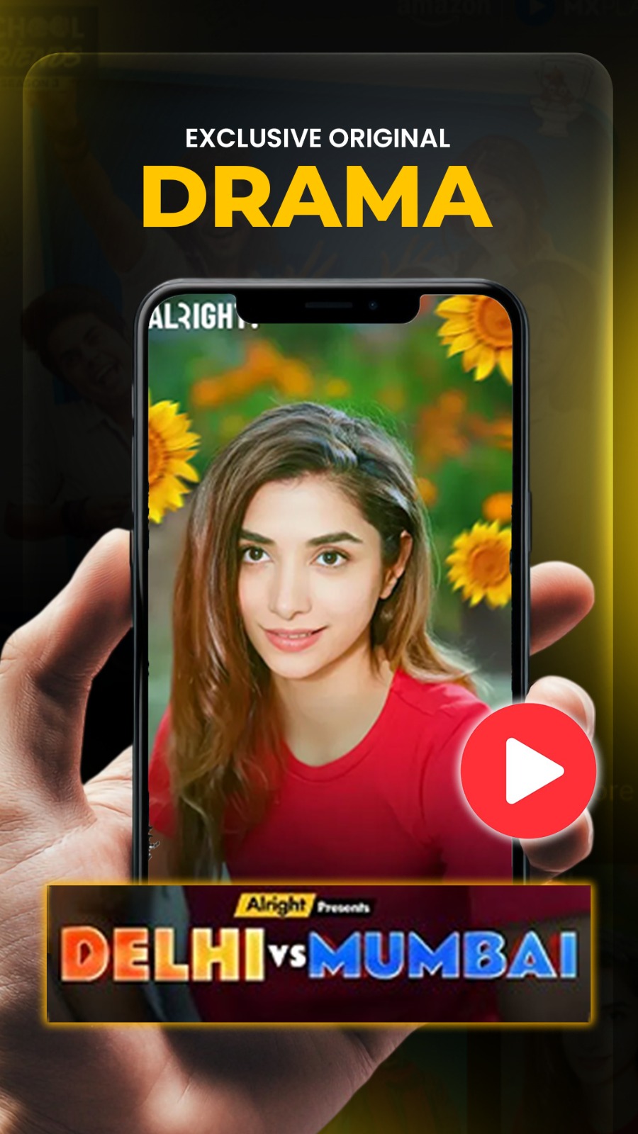 Delhi vs Mumbai Phone Mockup